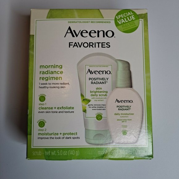 AVEENO Other - Aveeno Positively Radiant Daily Scrub & Moisturize